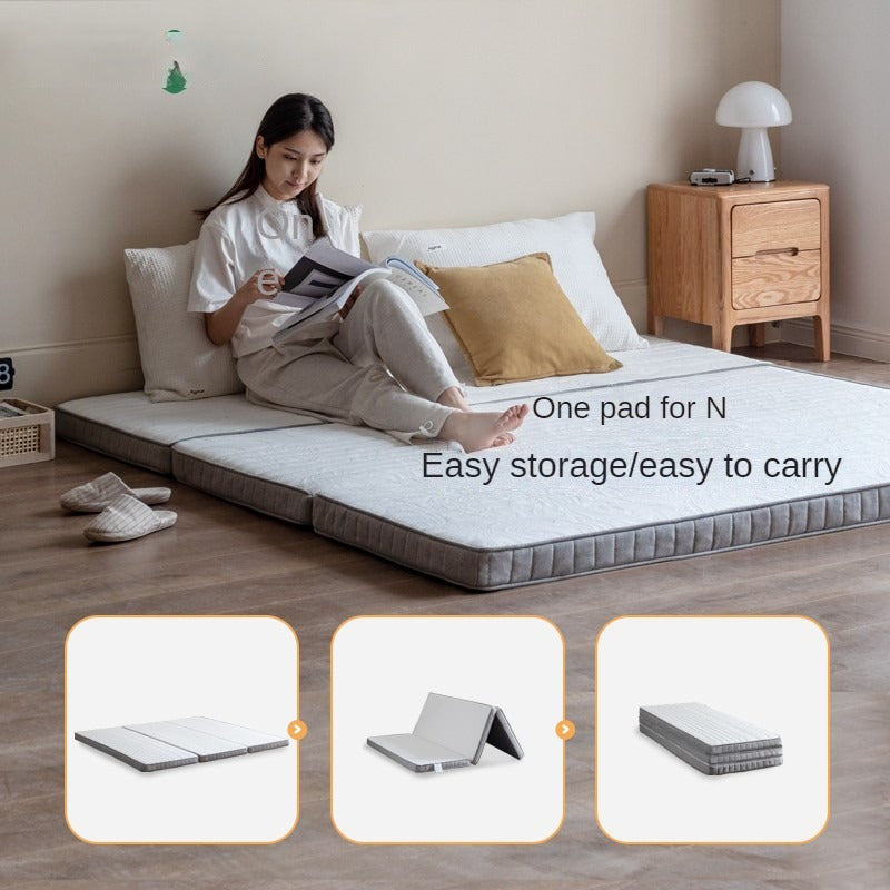 Coconut palm latex three-fold mattress with Spine Protection 8cm :