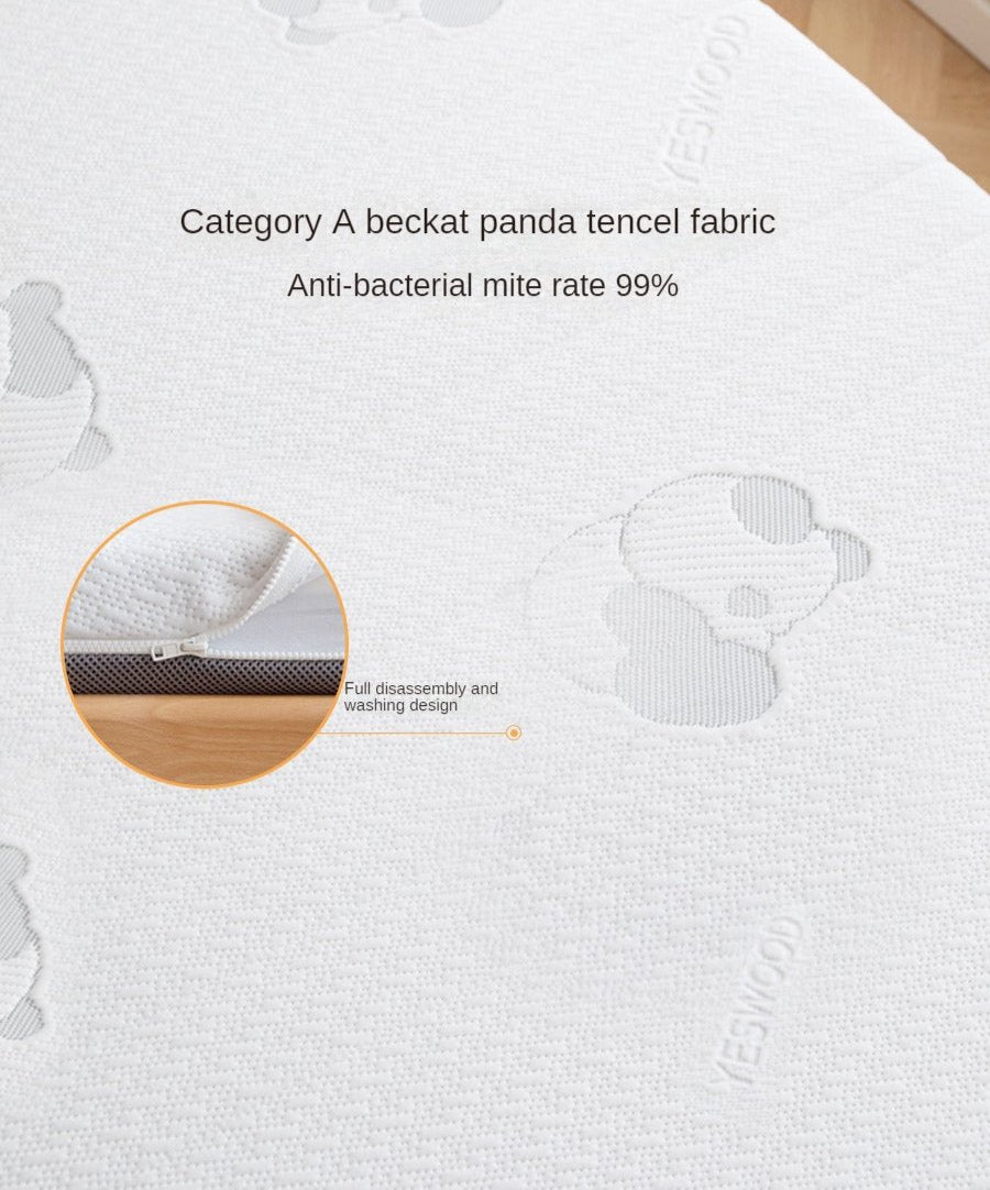 Eco-Friendly Children's Mattress Zero-Glue Firm Mattress with Natural Jute, Coconut Fiber, and Spring Support 15cm, 8 cm