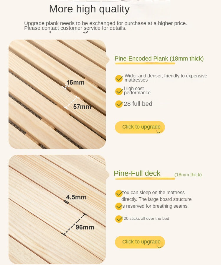 Beech Solid wood Space-saving bunk bed , mother's helper bed<