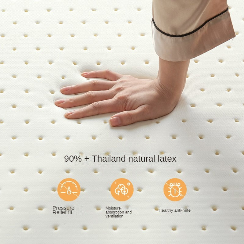 Coconut palm latex three-fold mattress with Spine Protection 8cm :
