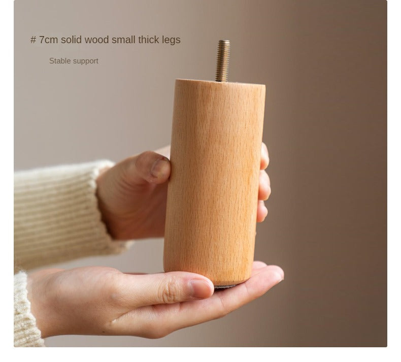 Fabric Soft Bed White Cream Style