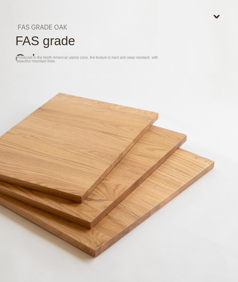 Black Walnut, Oak Solid Wood Floating Bed