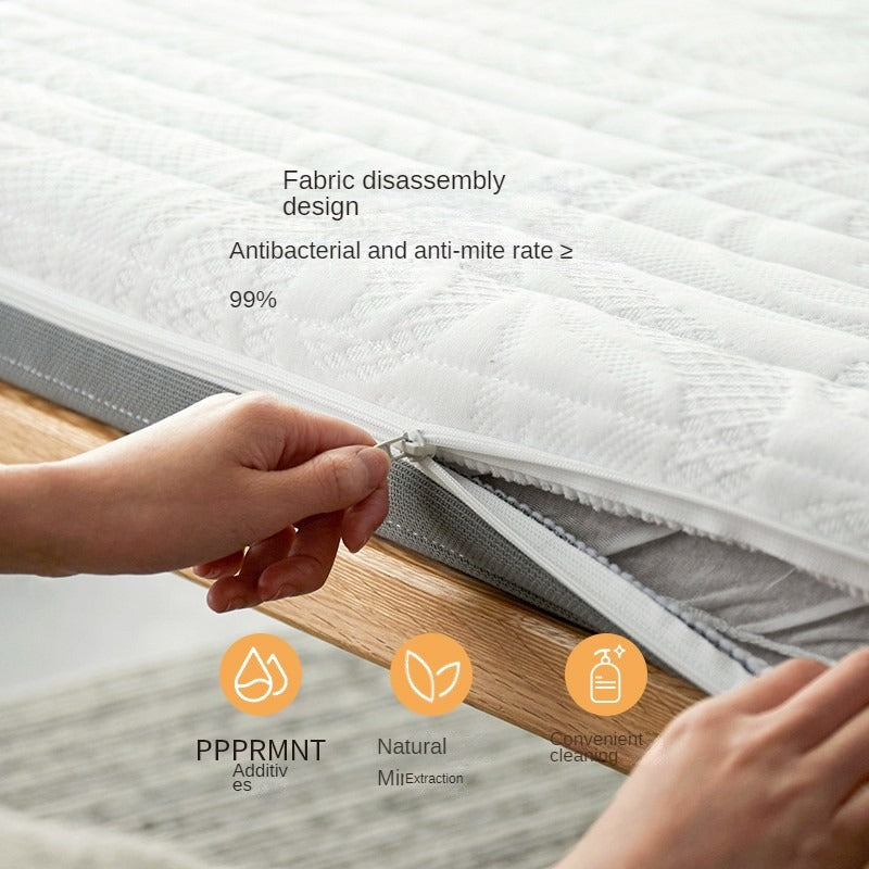 Coconut palm latex three-fold mattress with Spine Protection 8cm :