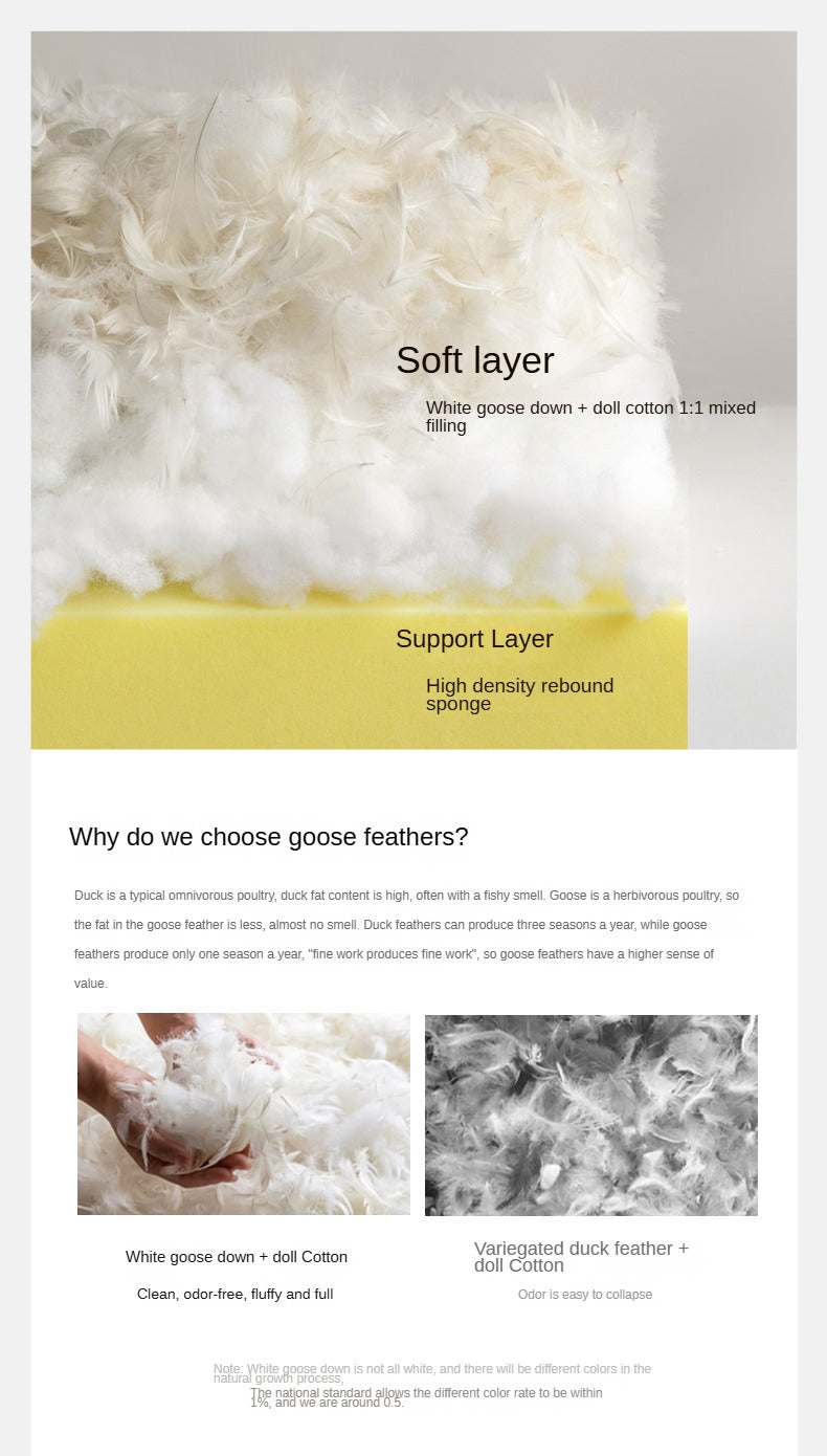 Oak,Black Walnut Solid Wood Soft Genuine Leather Bed Light Luxury