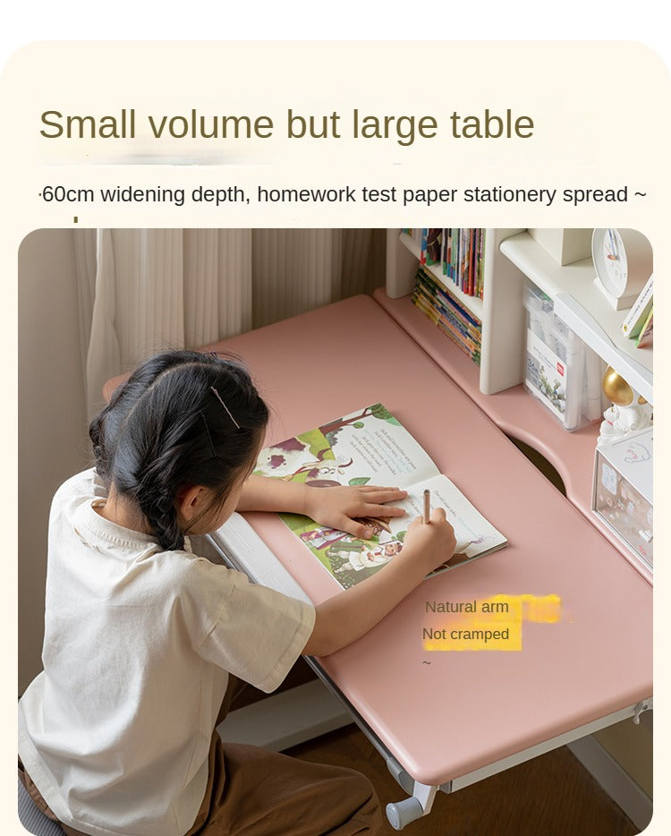 Poplar Solid Wood Children's Study Desk.