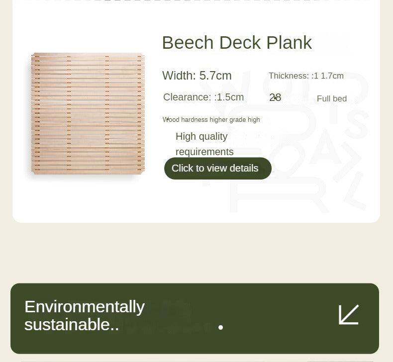Cherry solid wood bed - SPECIAL PRICE