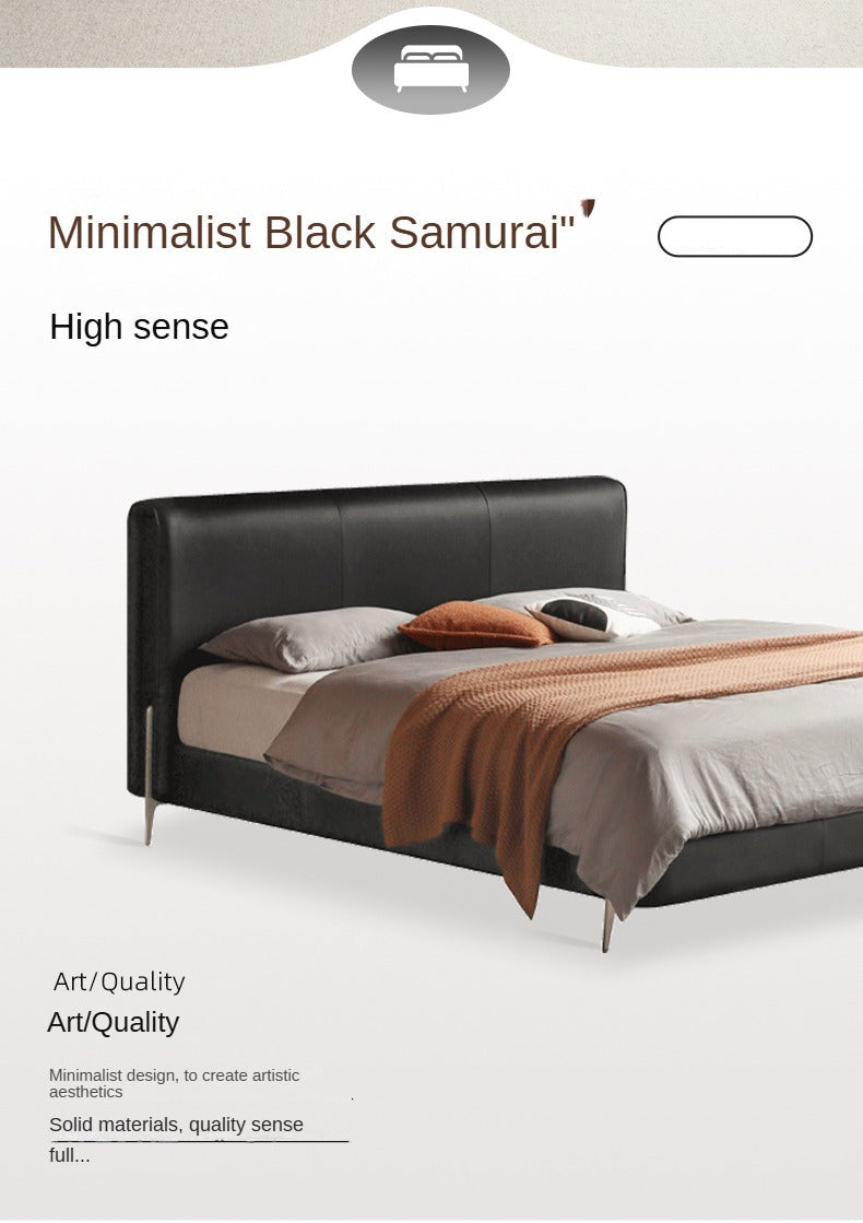 Ecological Cloud Leather High End Soft Bed Italian