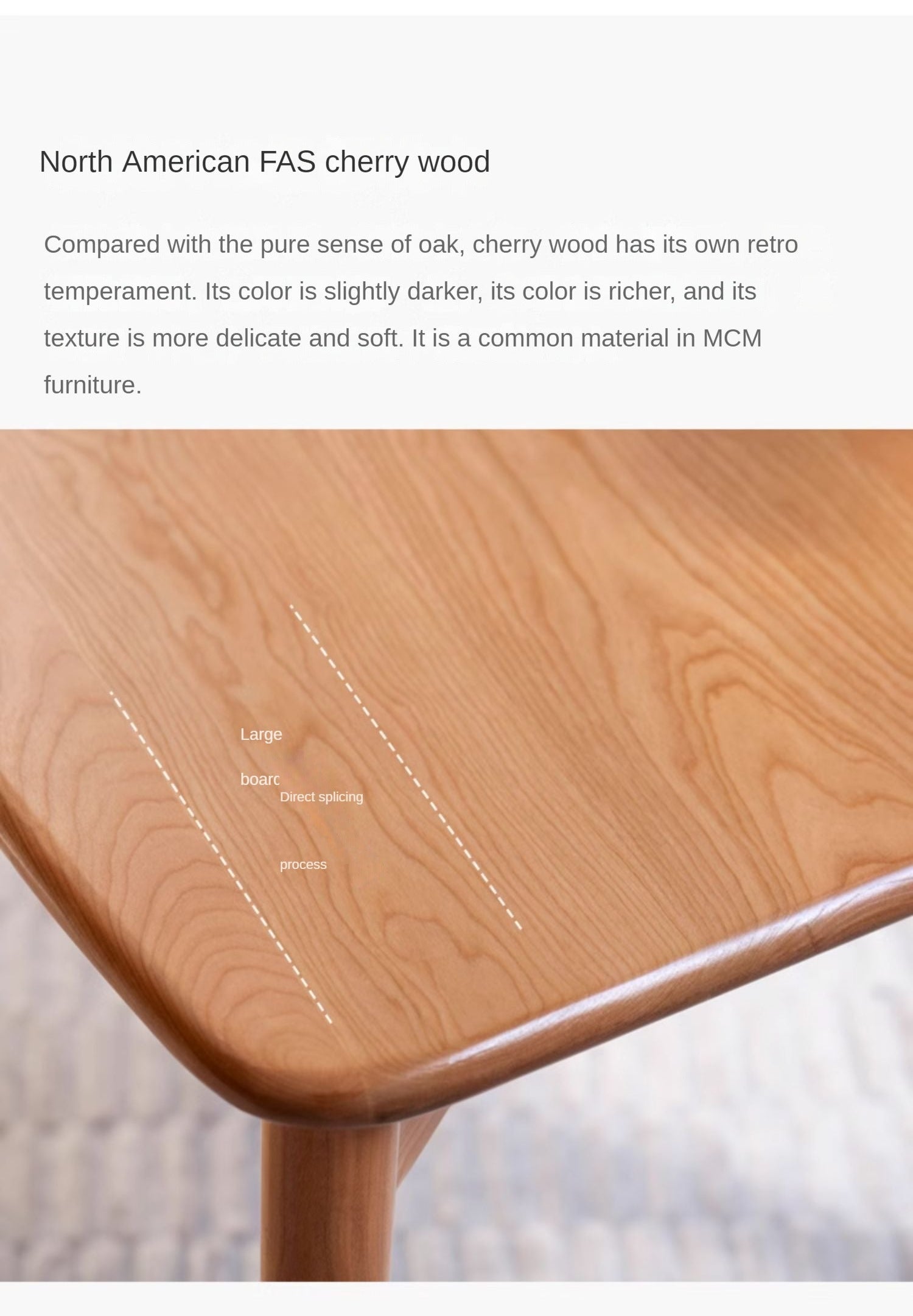 Set 4 pcs Cherry Solid Wood - Chair Precious
