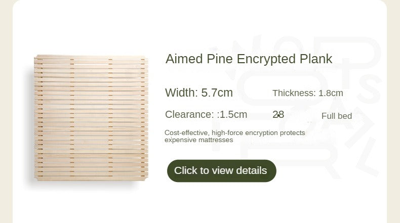 Cherry solid wood bed - SPECIAL PRICE