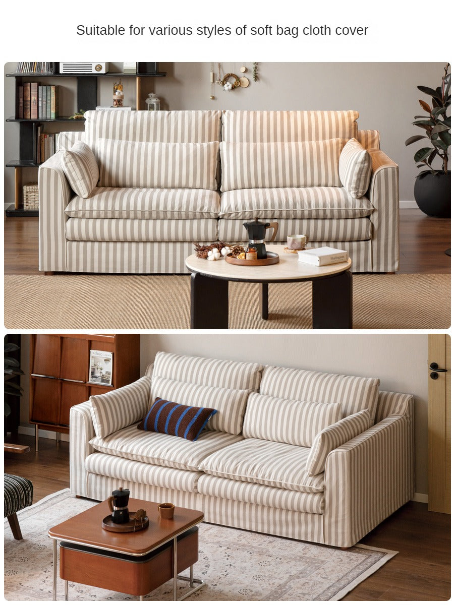 Fabric Three Seat Modular Sofa Modern-