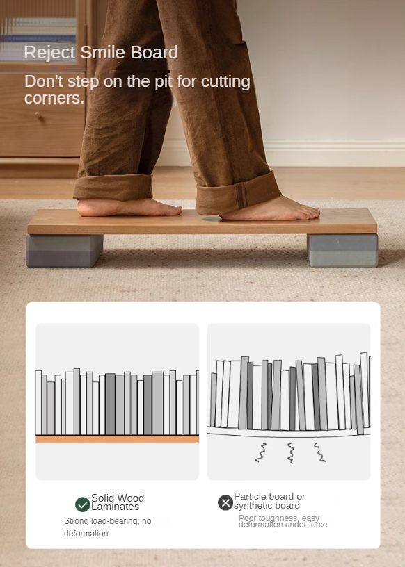 Ash solid wood modern glass floor cabinet.