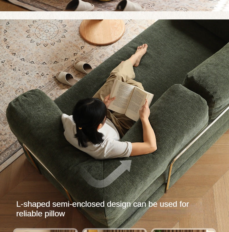 Fabric Modern Folding Dual-purpose Sofa,