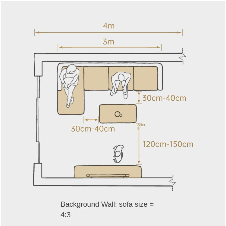 Black Walnut Solid Wood Leather Sofa Modern,