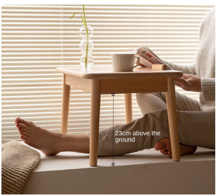 Oak Solid Wood Bay Window Table