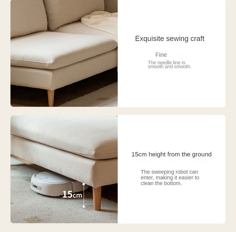 Fabric Double Seat Sofa.