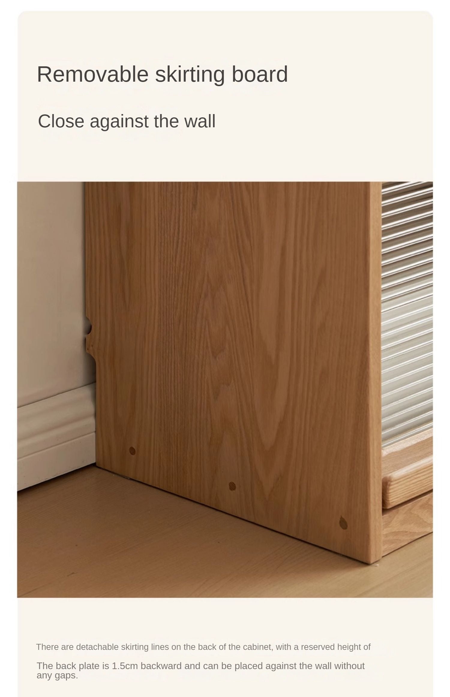 Ash Solid Wood Bookcase Simple Floor Bookshelf