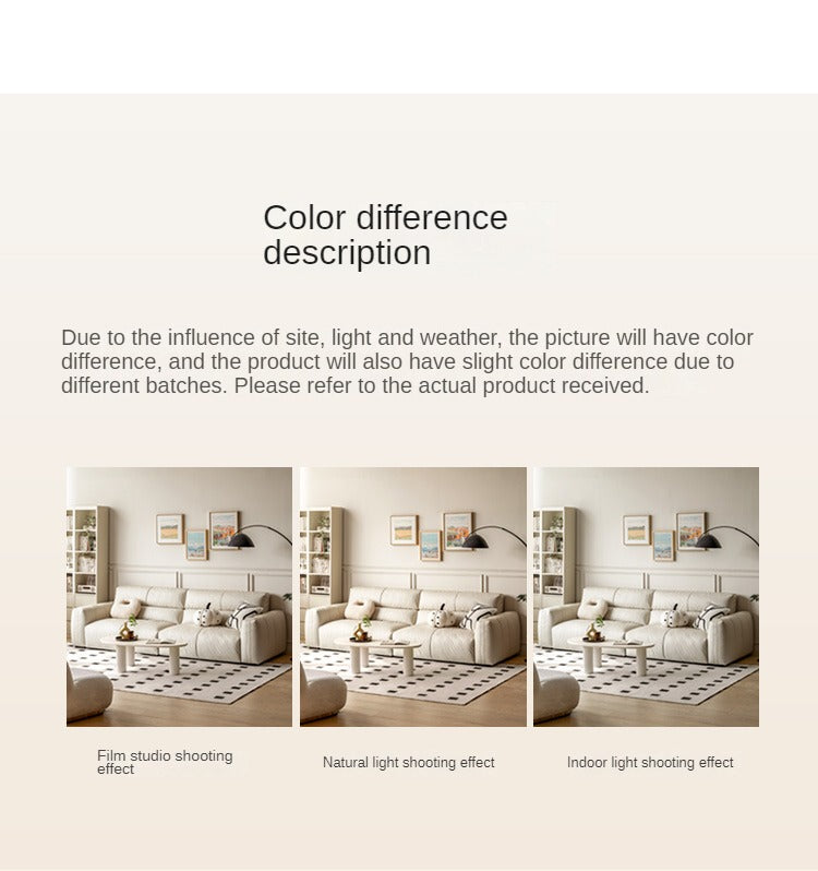 Goose Down, Doll Cotton Sofa Cream Style.