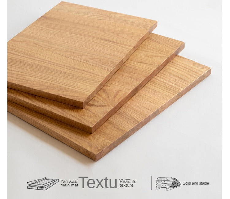 Oak Solid Wood Round Dining Table