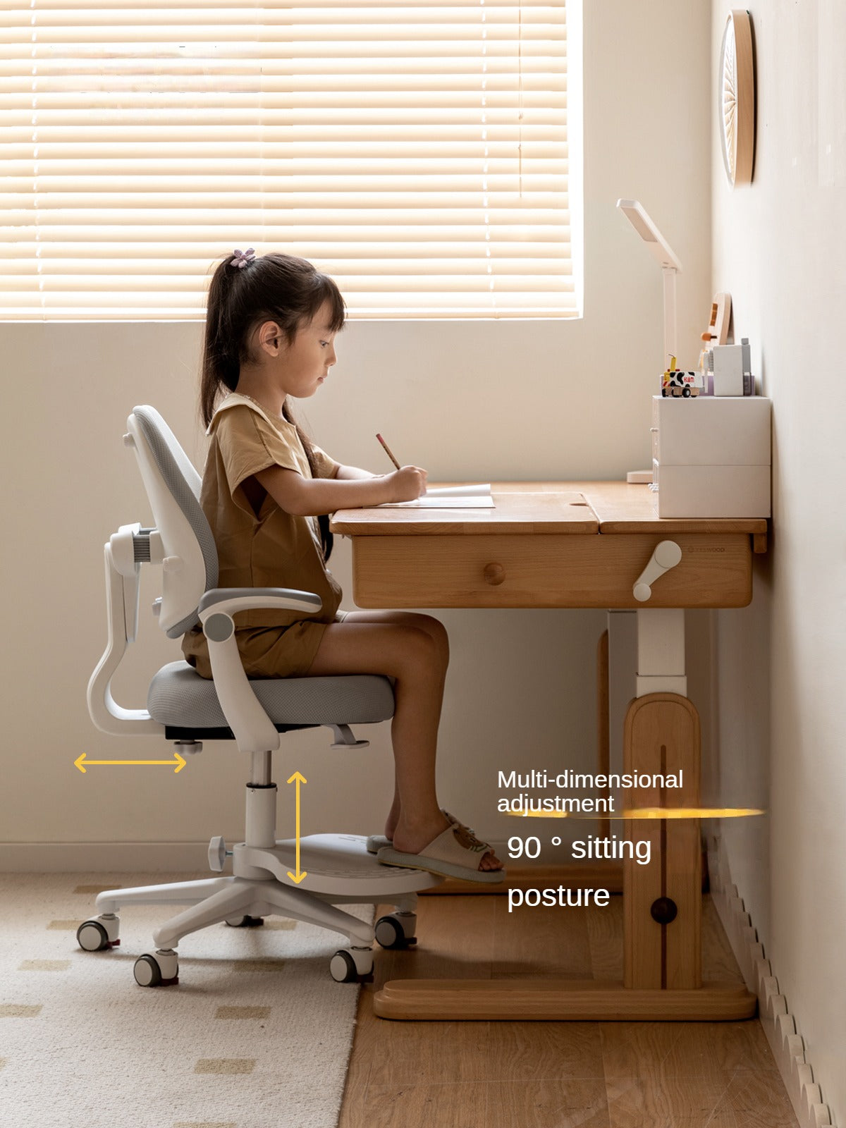 Children's Lift Adjustable Chair.
