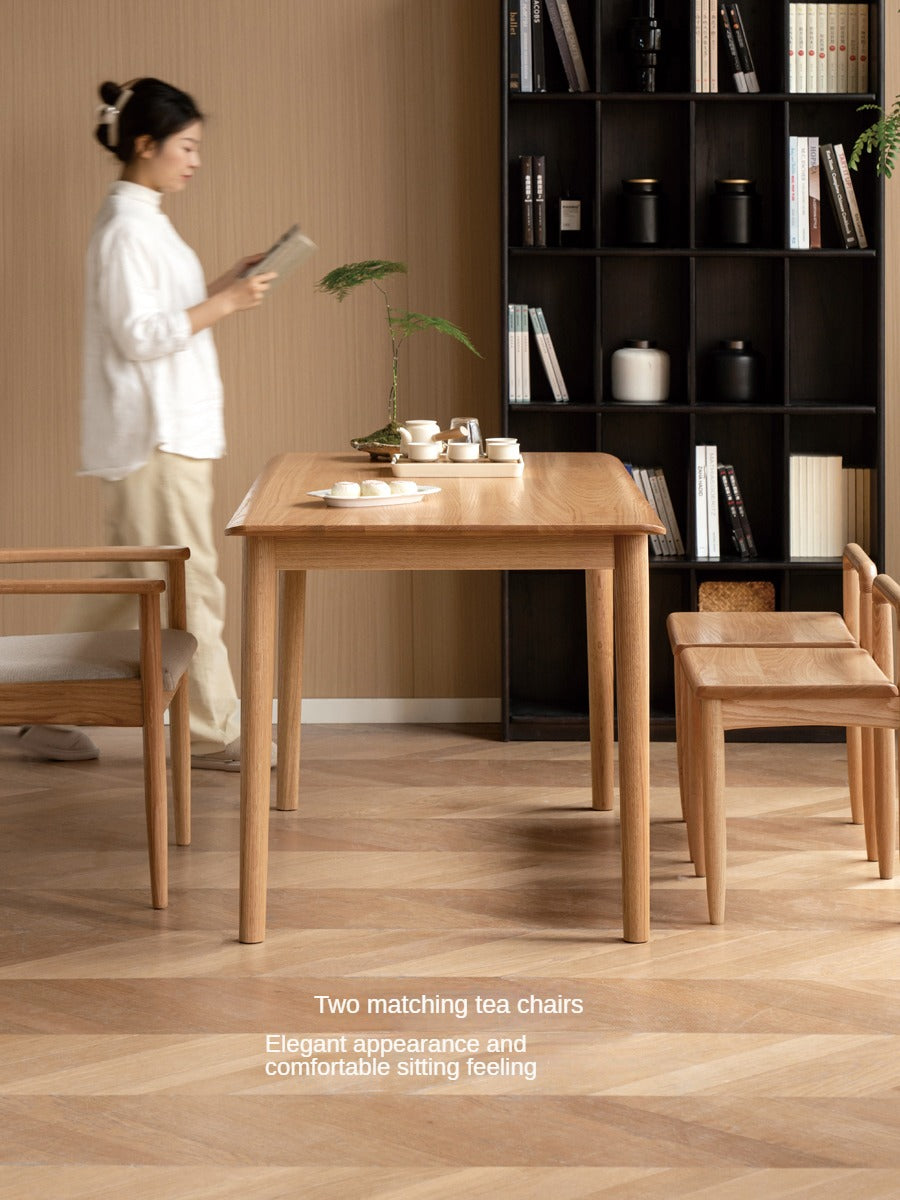 Oak Solid Wood Modern Tea Table