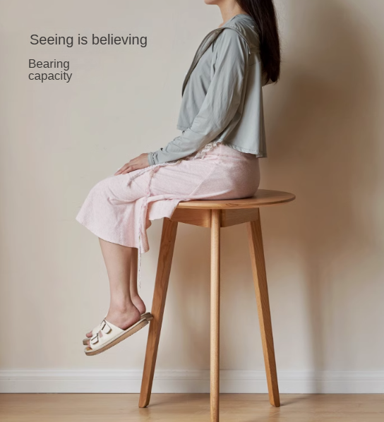 Oak Solid Wood Side Table