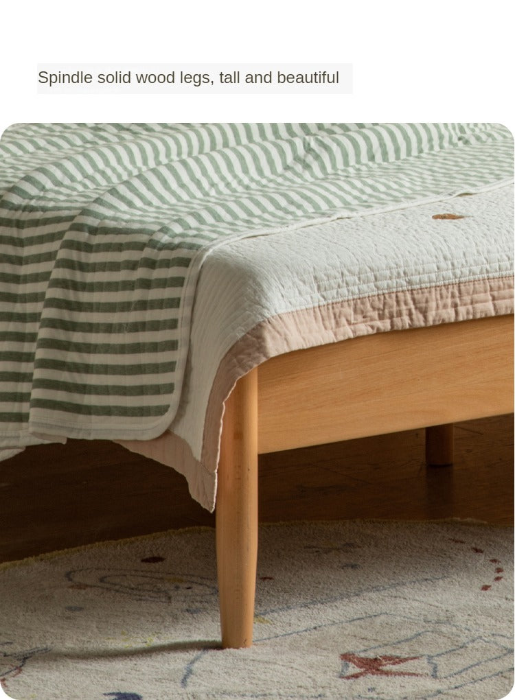 Beech Solid Wood Children's Soft Single Bed