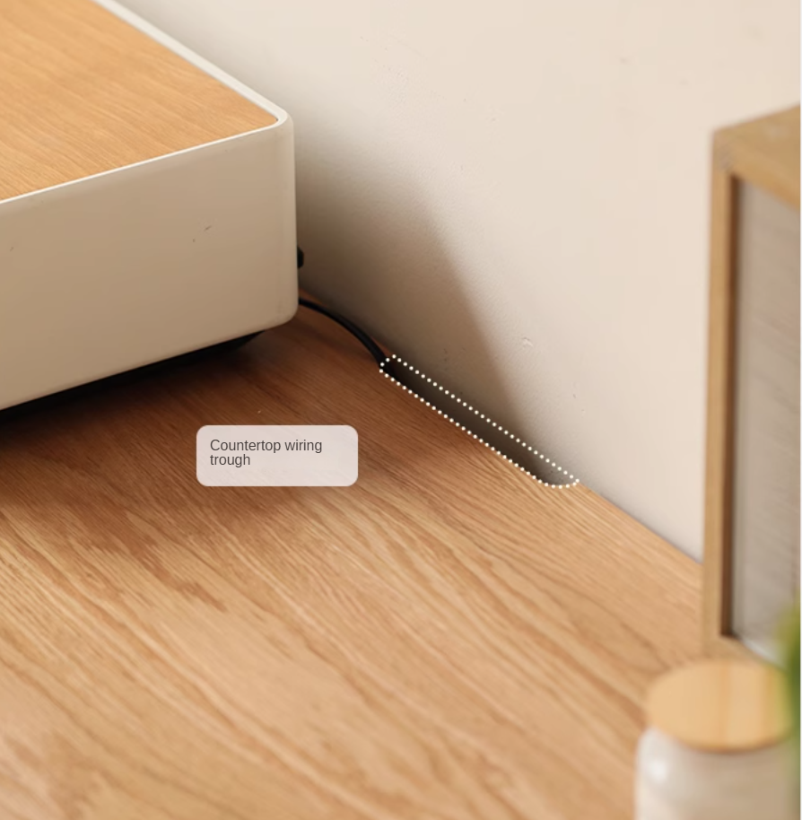 Ash, Oak Solid Wood TV Cabinet Modern.