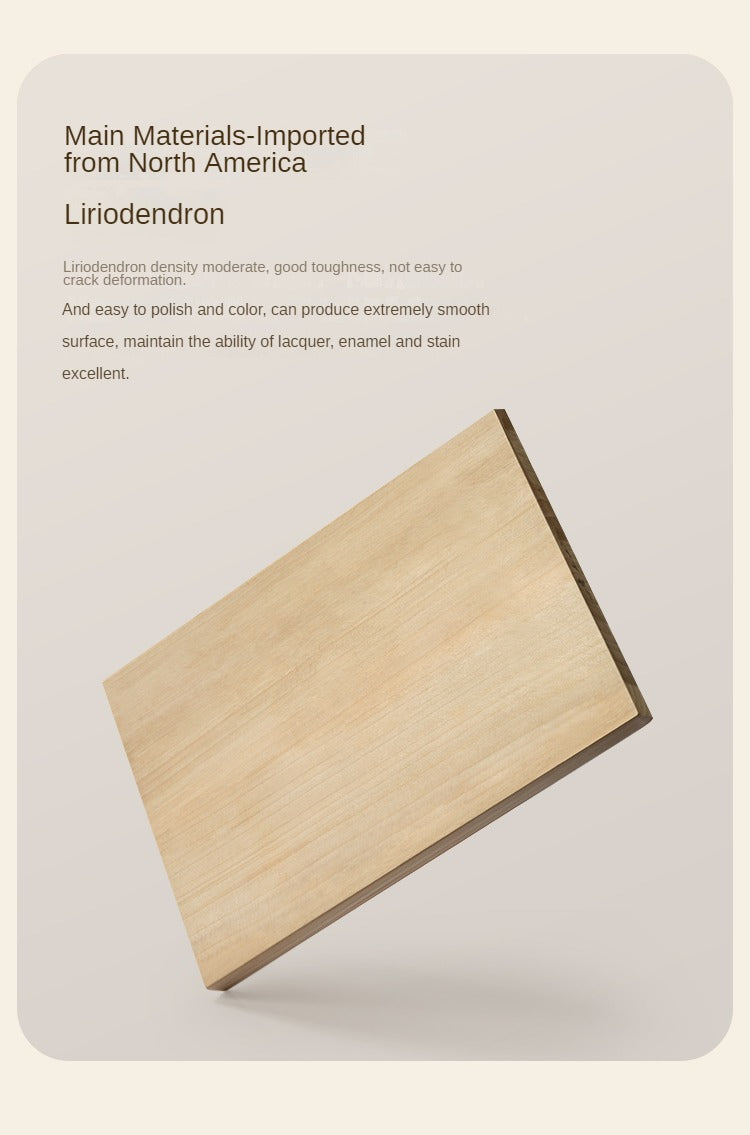 Solid Rubberwood Cream Style Chest of Drawers