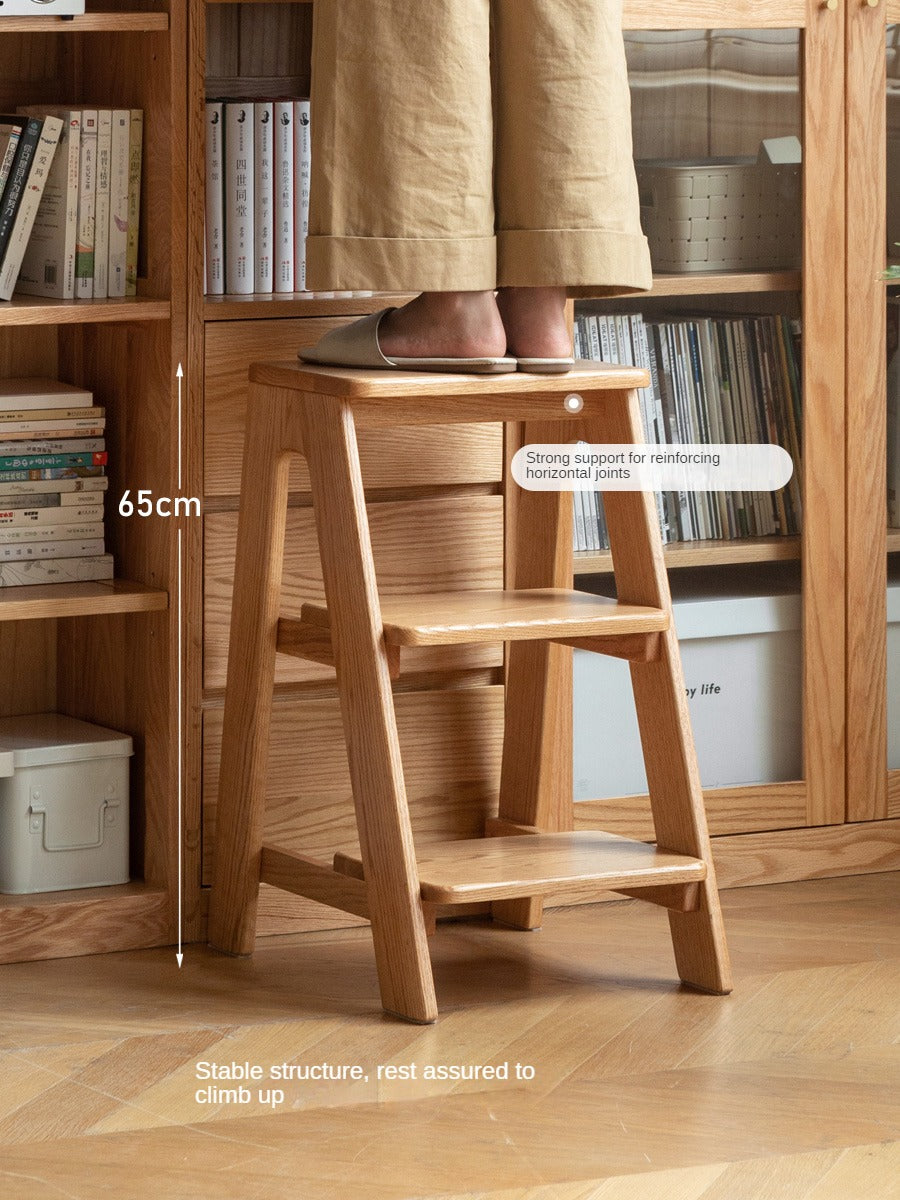 Oak Solid Wood Step Stool