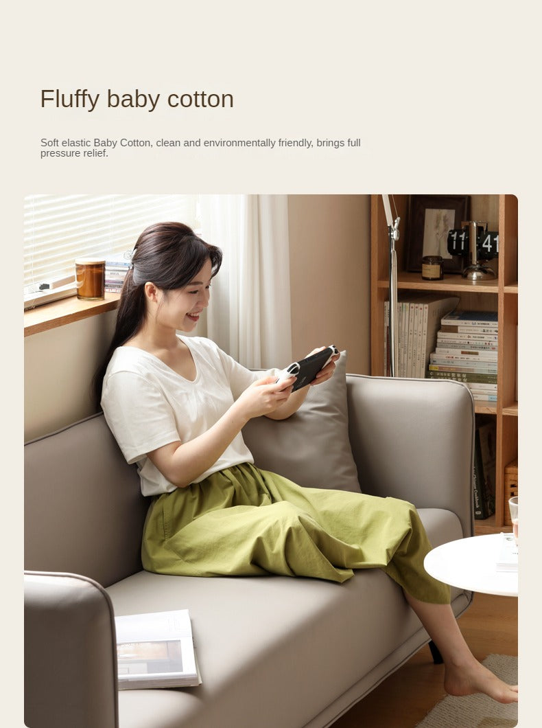 Technology Cloth Sofa Cream Style.