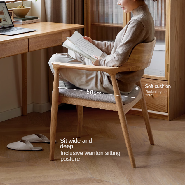 Ash Solid Wood Nordic Chair