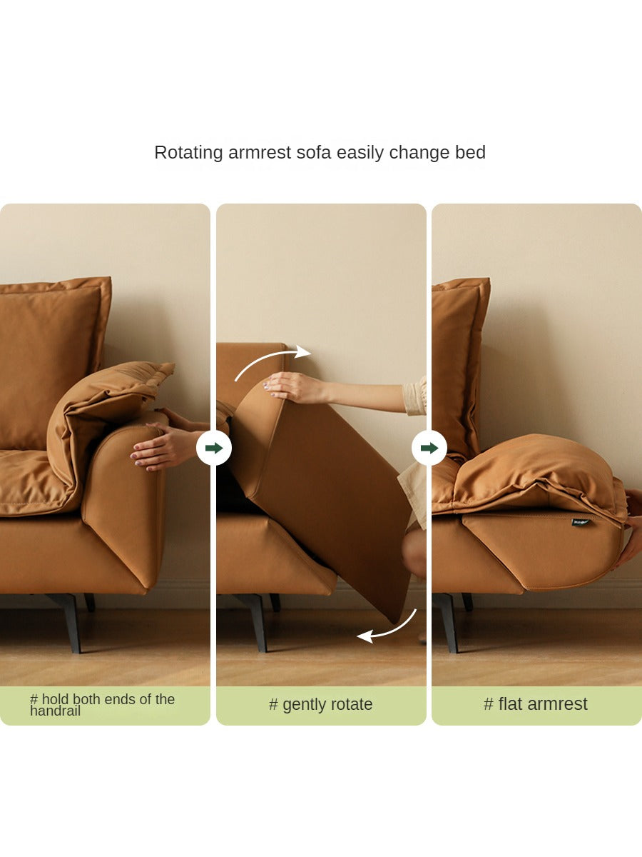 Technology Cloth folding Down Sofa,