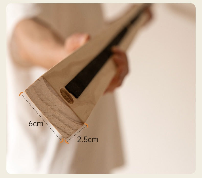 Cherry Solid Wood Soft Retro Bed