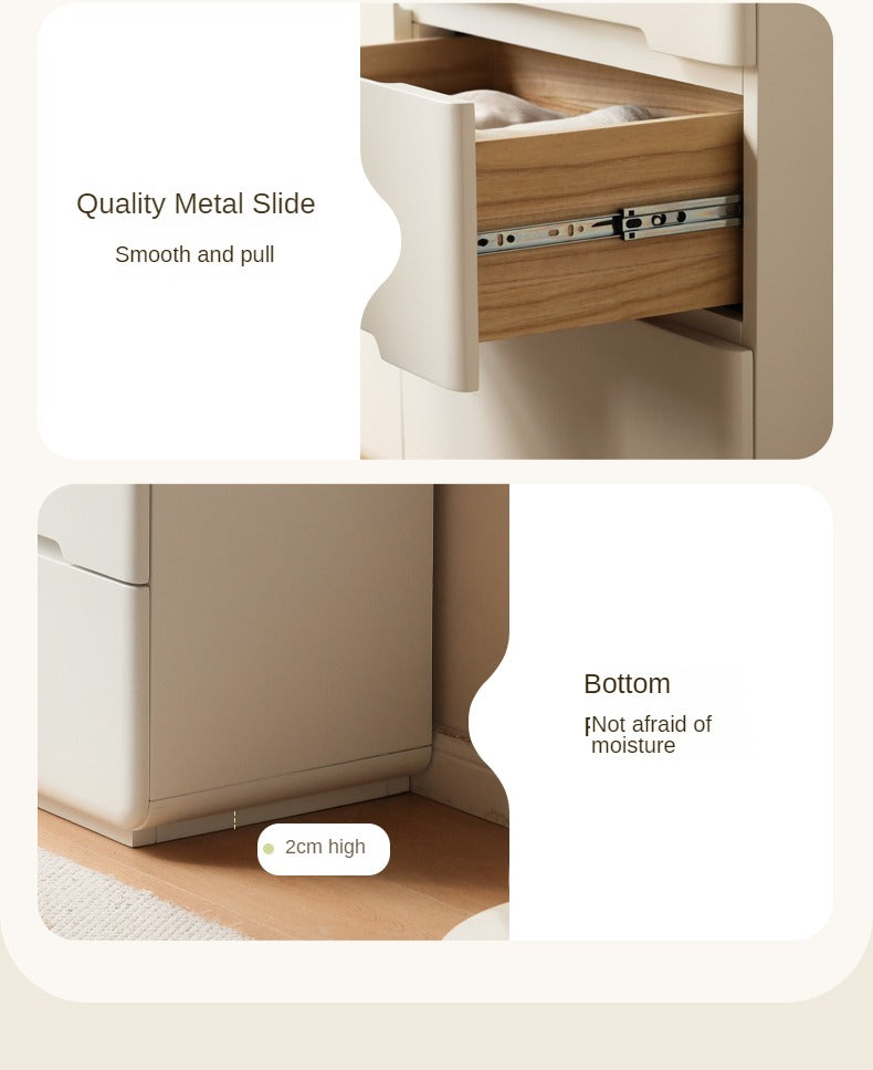 Poplar Solid Wood, Solid Rubberwood Cream Air Makeup Table.