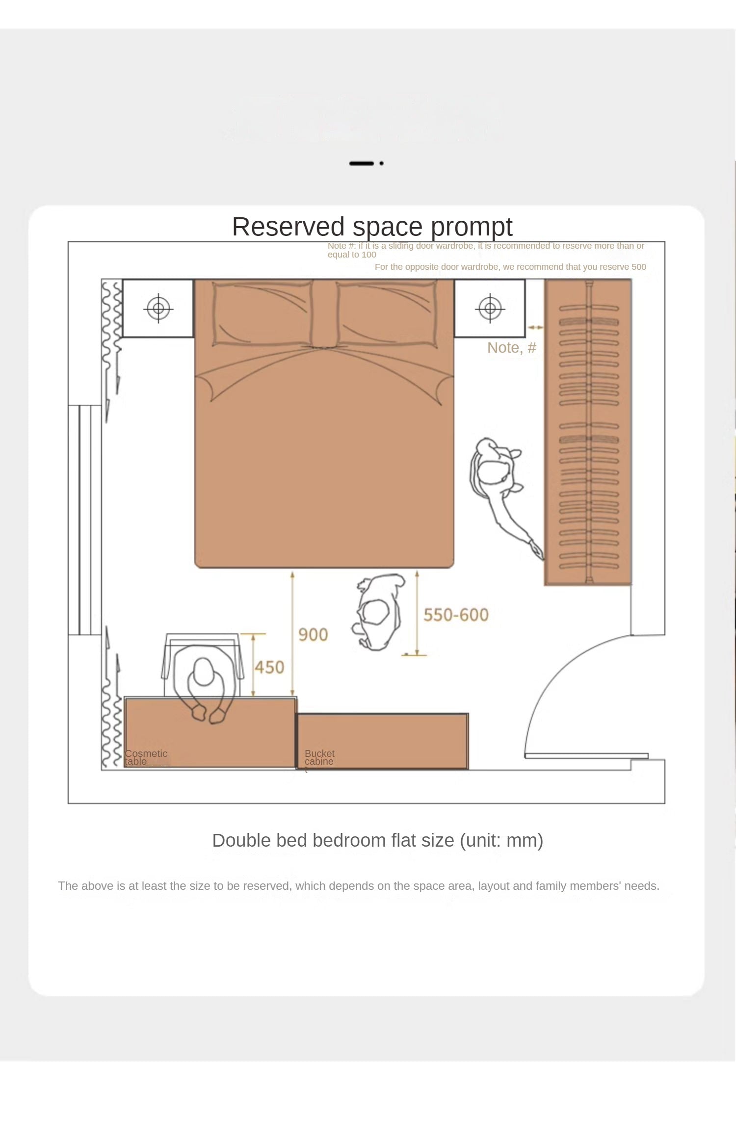 Leather Curved Design Bed