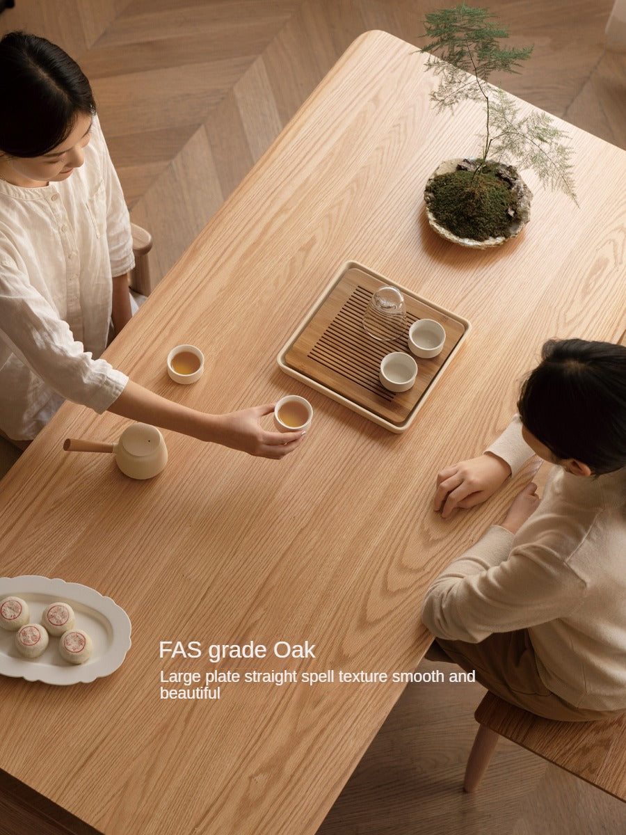 Oak Solid Wood Modern Tea Table