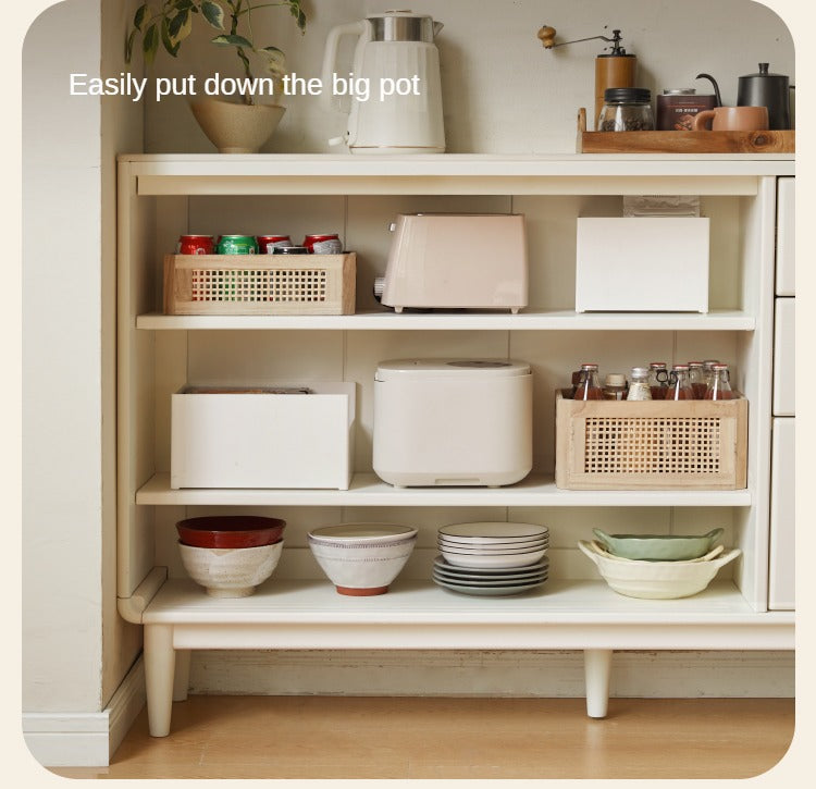 Poplar Solid Wood Rock Board Ultra-thin Wall Sideboard