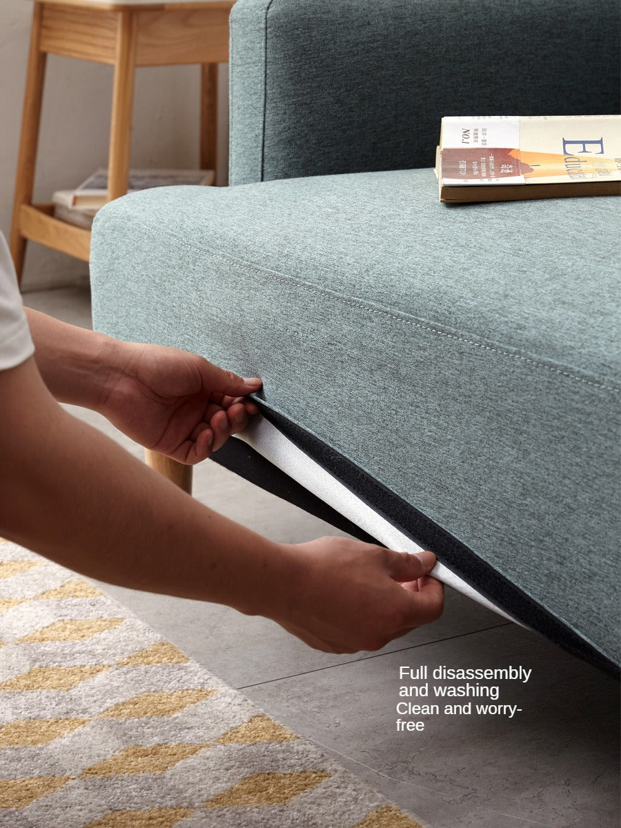 Fabric Double Sofa Scandinavian.