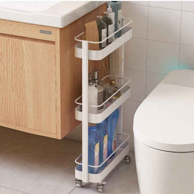 Mini Cart, Modern and Minimalist Kitchen Storage Rack