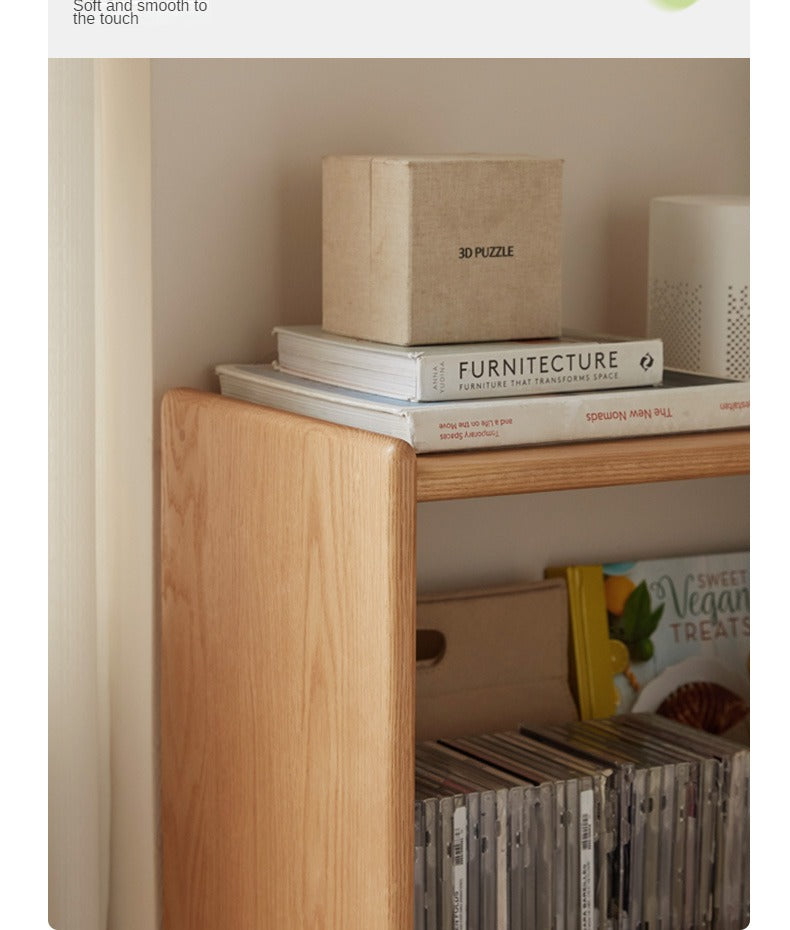 Oak Solid Wood Bookshelf