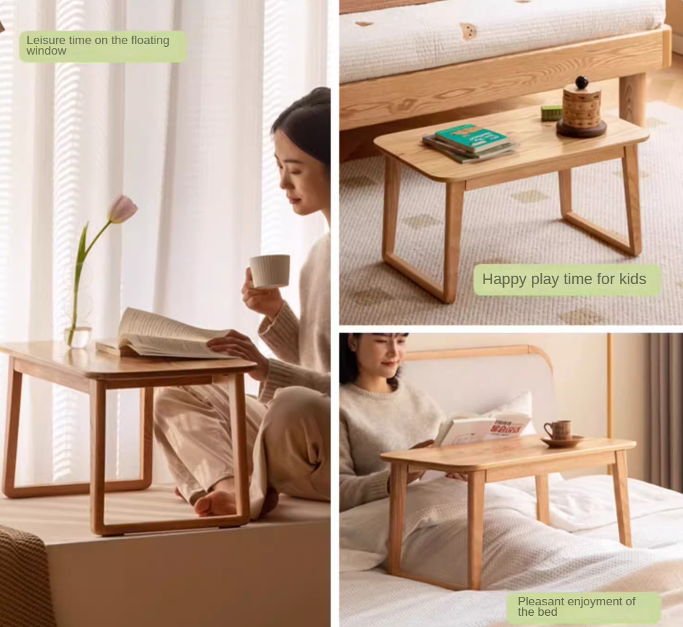 Oak Solid Wood Bay Window Table