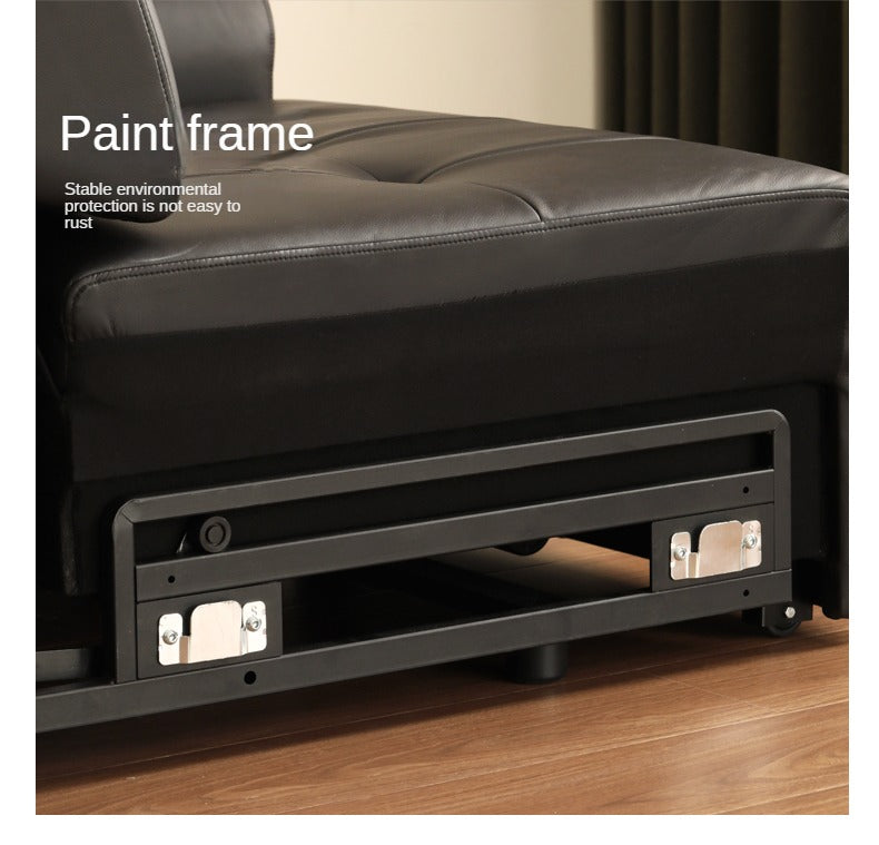 Fabric Electric Italian Style Sitting and Sleeping Sofa.