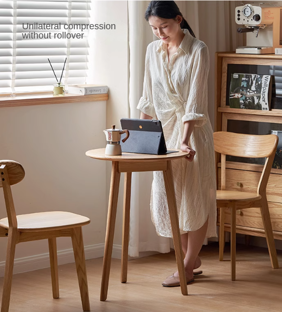 Oak Solid Wood Side Table