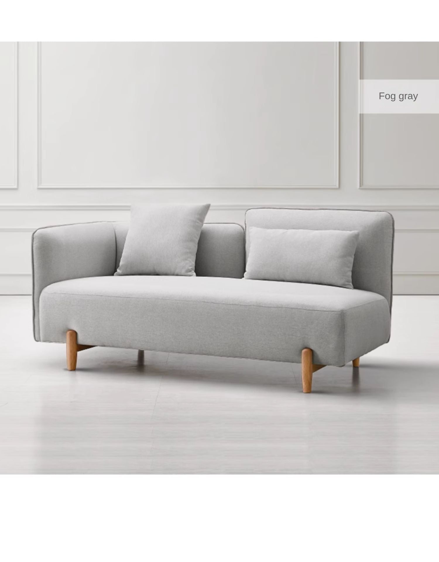 Fabric Sofa Beech Solid Wood.