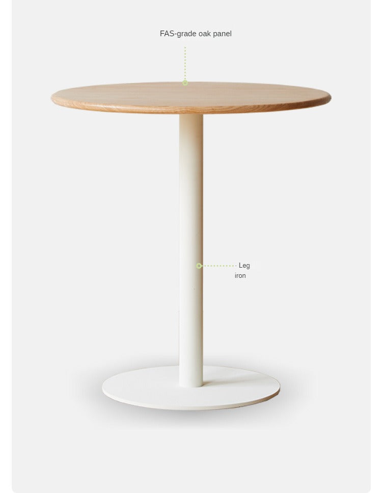 Oak Solid Wood Lifting Side Table