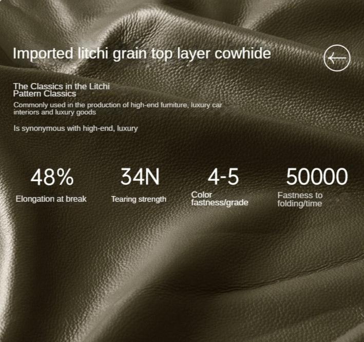 Black Walnut Solid Wood Modern Straight Sofa.