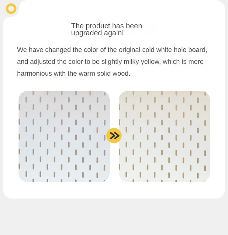 Beech Solid Wood Kids Raised and Lowered Study Table