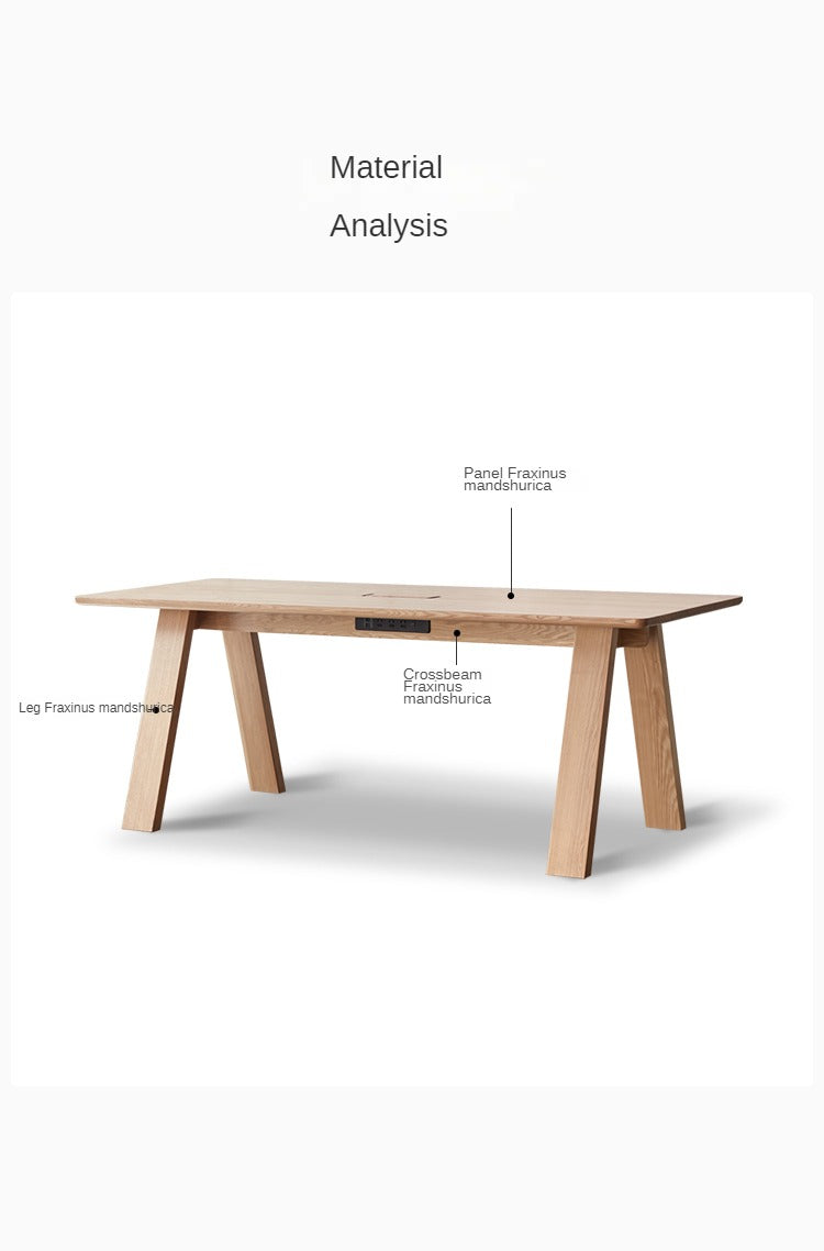 Ash Solid wood new style desk "