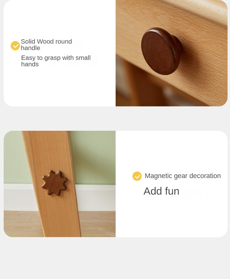 Beech Solid Wood Pure Children's Desk
