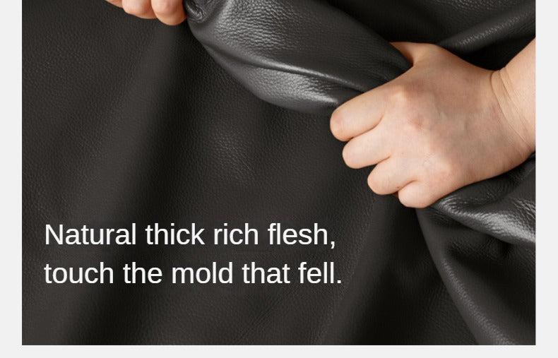 Leather Modern Top Layer Cowhide Leather Sofa,
